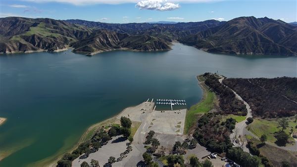 Lake Piru Recreation Area (10/22/2025 - Credits: United Water Conservation District)
