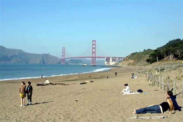 Baker Beach (10/27/2025 - Credits: San Francisco City & County Film Commission)