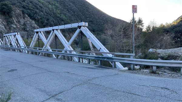 Cattle Canyon Bridge - Angeles National Forest (3/7/2022 - Credits: Leo Fialho)