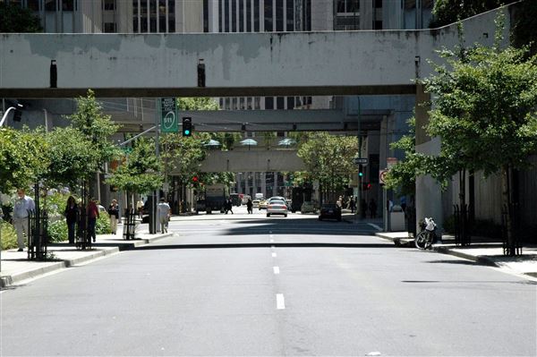 Financial District, San Francisco - Davis at Clay (10/29/2025 - Credits: San Francisco City & County Film Commission)