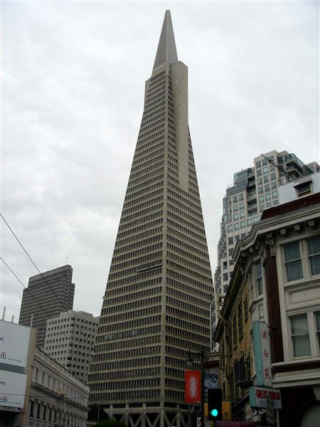 Financial District, San Francisco - Transamerica Pyramid (10/29/2025 - Credits: San Francisco City & County Film Commission)