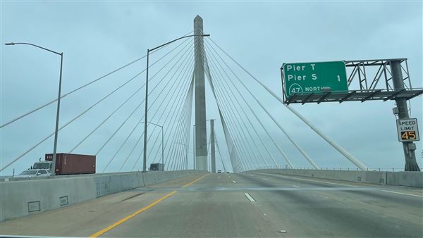 Long Beach International Gateway Bridge (5/2/2024 - Credits: Leo Fialho)