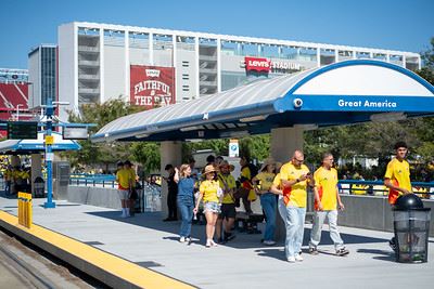 VTA Lightrail Stations - Great America (1/22/2026 - Credits: Valley Transport Authority / VTA)