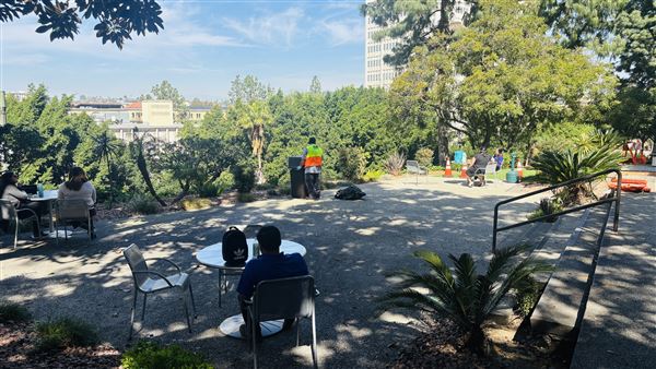 LADWP Headquarters / John Ferraro Building - Outdoor Eating Area (2/25/2026 - Credits: Brandy Davis)